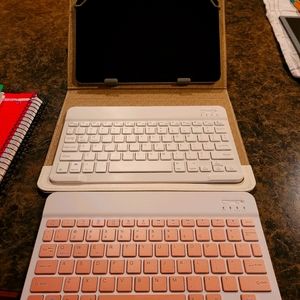 LG G PAD 5 10.1" with leather carrier etc